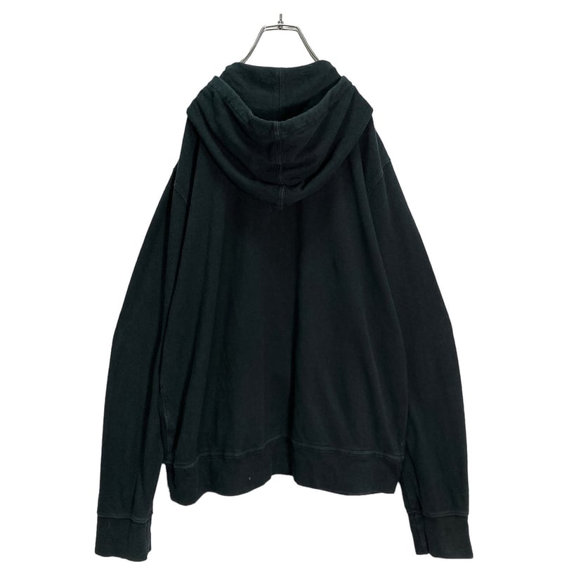 90s Polo by Ralph Lauren zip-up cotton black ho