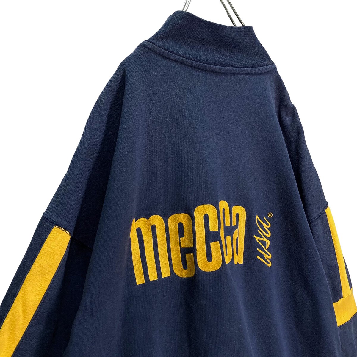 90s mecca USA Bigsized half zip sweatshirt | 無無