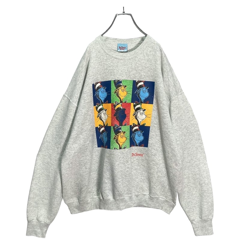 購入不可❌ 90s Dr. suess L/S Andy Warhol parody sweatshirt 90s Dr. suess L/S
