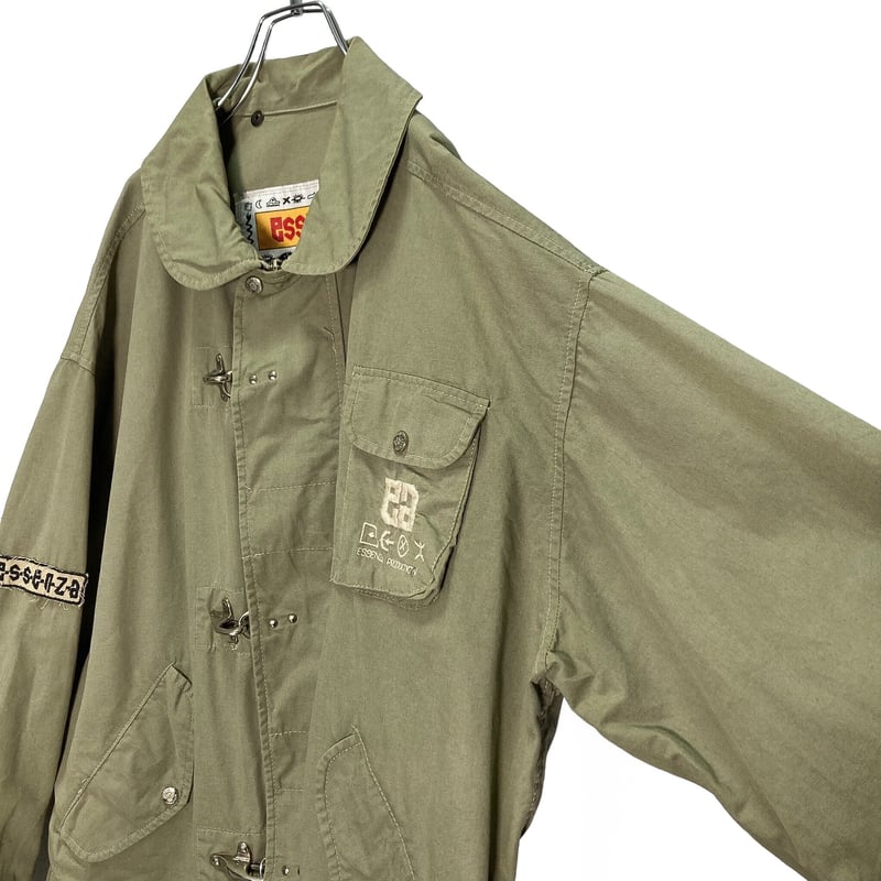 90s essenza cotton design fireman jacket | 無無
