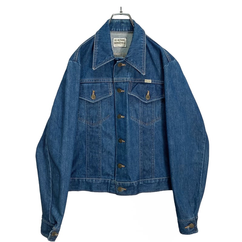 70s DO-NOTHING by SEDGEFIELD denim tracker jack