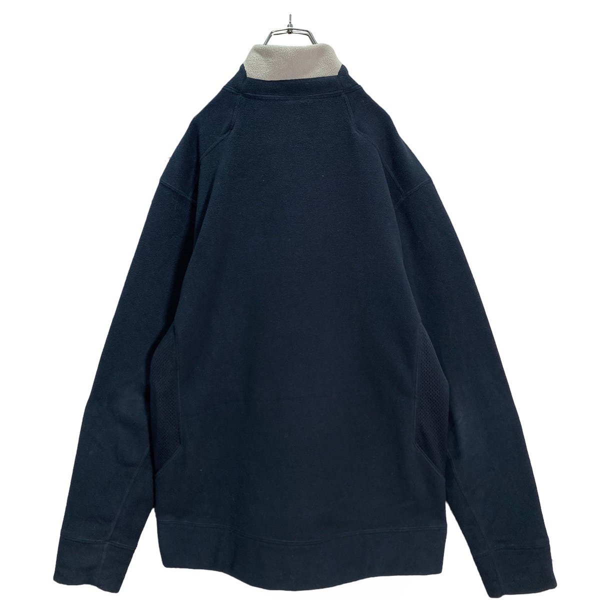 NIKE 00's half-zip logo design fleece pullover 