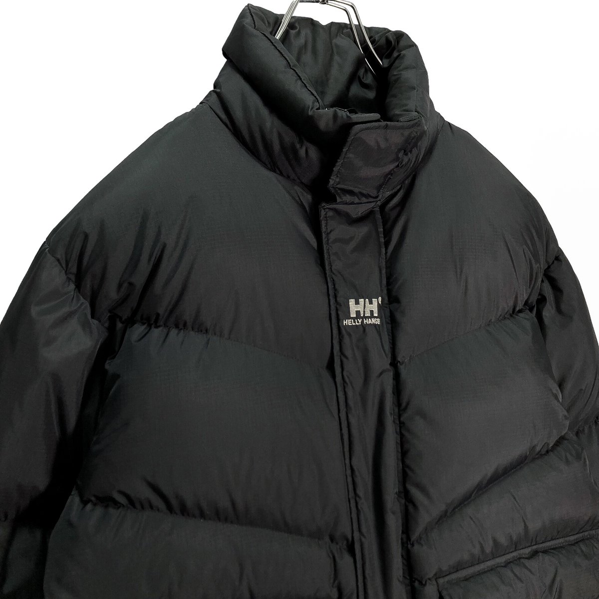 90s HELLY HANSEN Logo embroidered down jacket | 無無