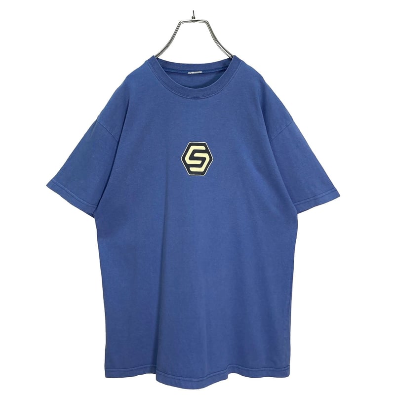 90-00s OLD STUSSY bootleg S/S logo print T-SHIR