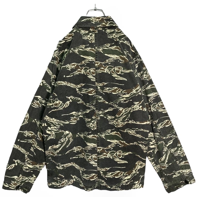 STUSSY ATHLETIC OUTER GEAR Tigerstripe camo jac