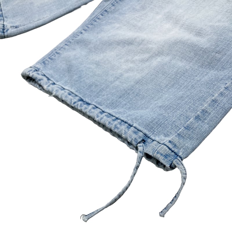 90-00s KOMAN JEANS buggy silhouette denim half