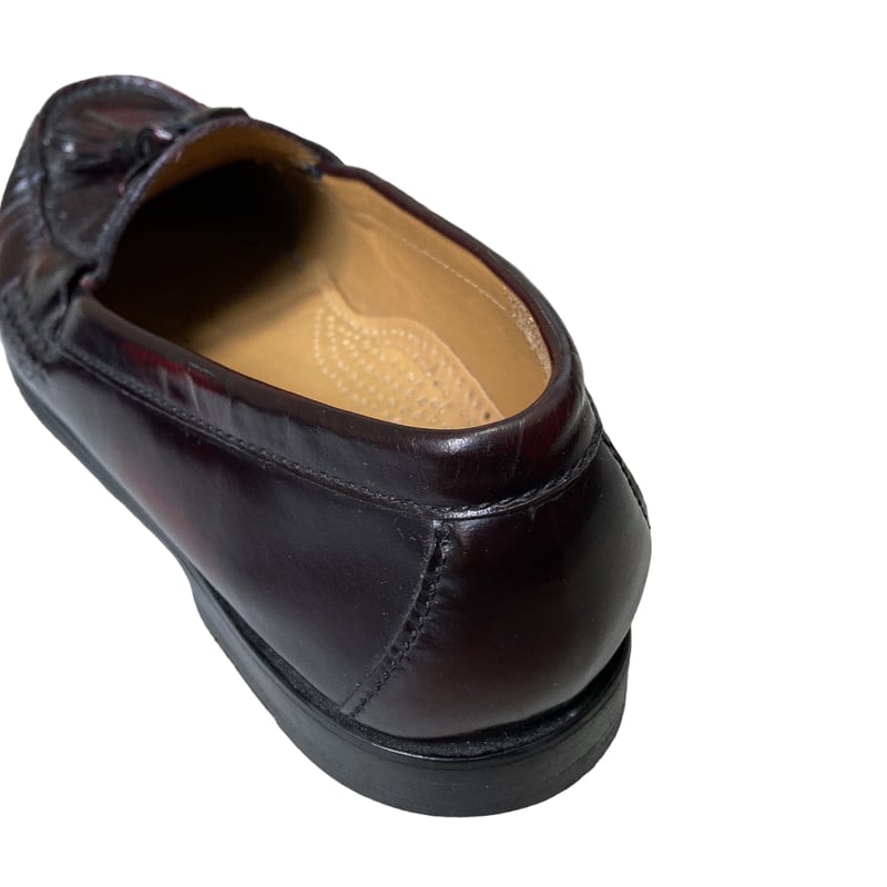 90s COLE HAAN tassel loafer dark burgundy US8 | 無無