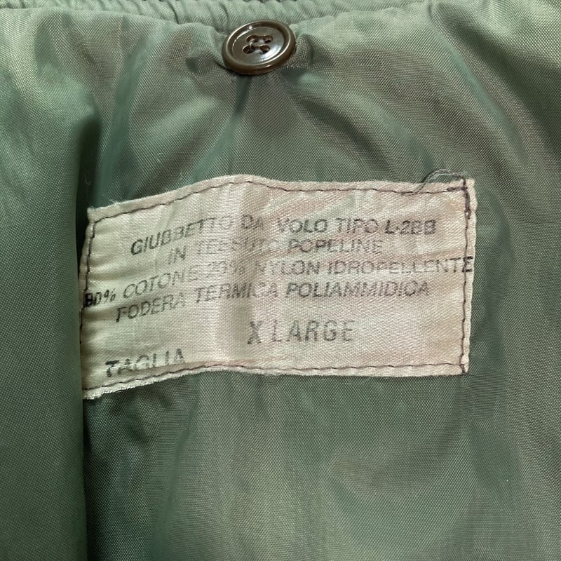 70-80s Italian Airforce L-2BB jacket | 無無