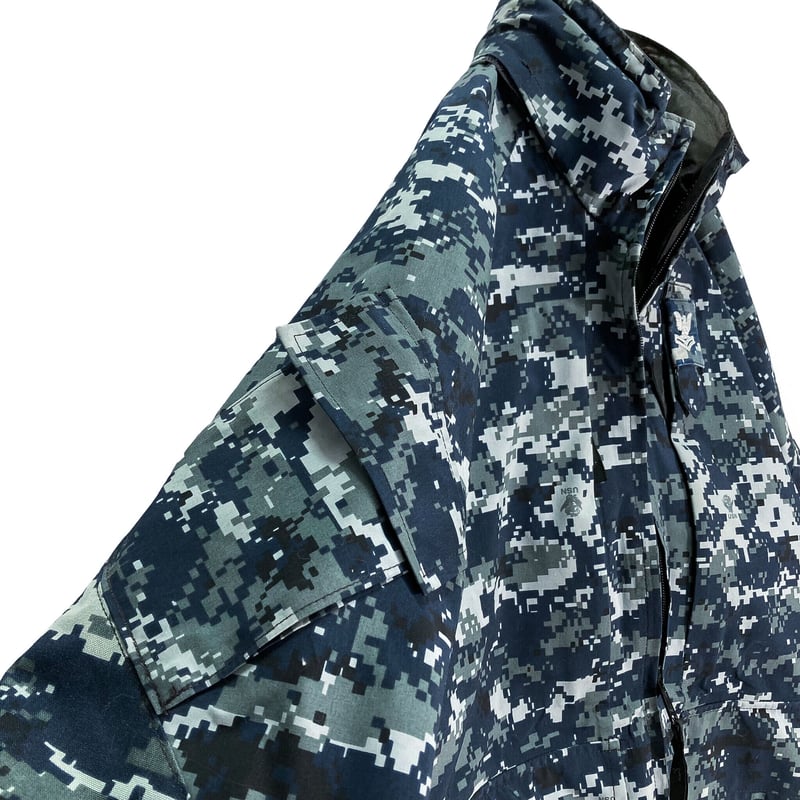 ぷ*あ様 US NAVY デジタルカモ ecwcs gen2 GORE-TEX MILITARY 実物 USED 米軍 U.S.NAVY ECWCS GEN2 NWU TYPE1