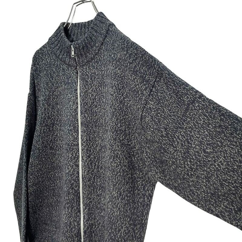OLD STUSSY 90s zip-up drivers knit sweater | 無無 OLD STUSSY 90s zip-up drivers knit sweater | 無無