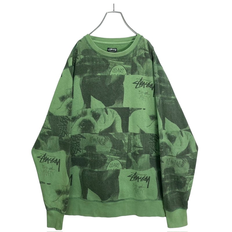 Old Stussy XL Bull dog スウェット 00's 90's Old Stussy XL Bull dog
