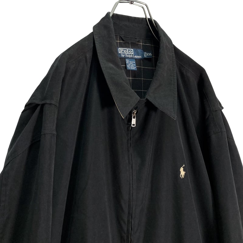 90s Polo Ralph Lauren Leather SwingTop Jacket XL Black – NO 90s Polo Ralph Lauren Leather SwingTop Jacket XL Black – NO