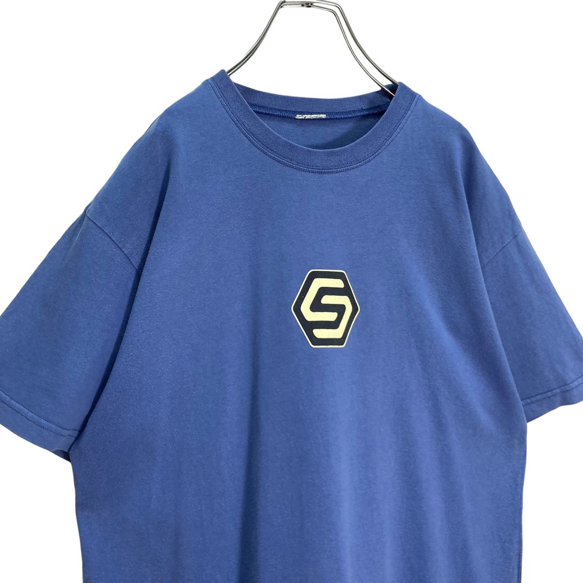 90-00s OLD STUSSY bootleg S/S logo print T-SHIR