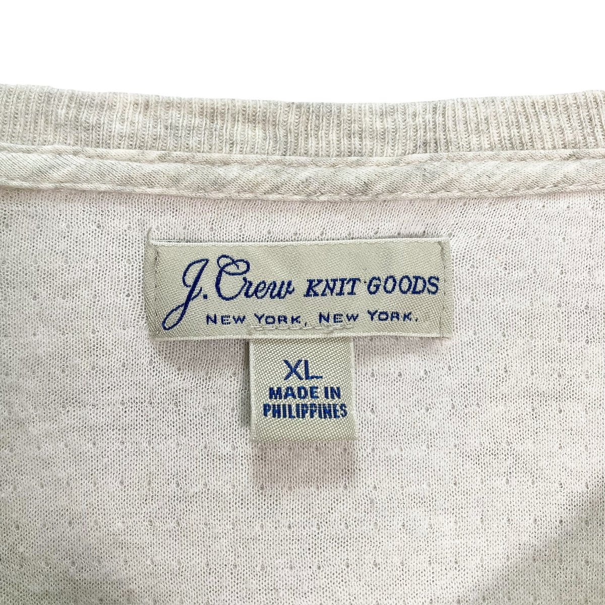 90's J.Crew オールドジェイクルー　スイングトップ 90-00s OLD J.CREW L/S henry neck cut sewn | 無無