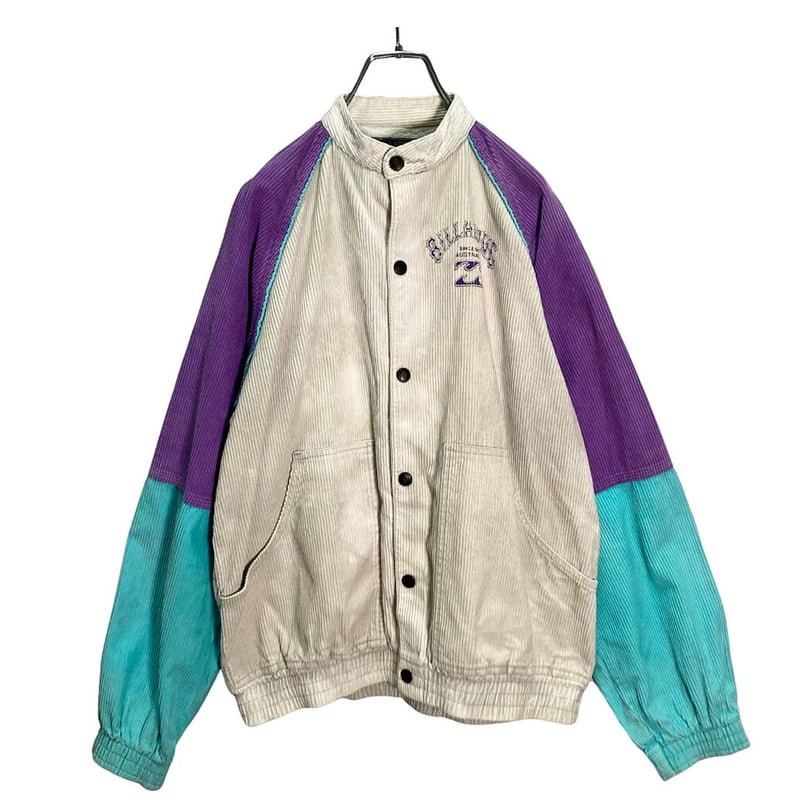 90s BILLABONG multicolored corduroy jacket | 無無