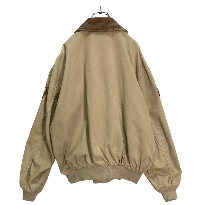 90s　Avirex A-2 A2フライトジャケット 80-90s AVIREX Type A-2 cotton flight jacket | 無無