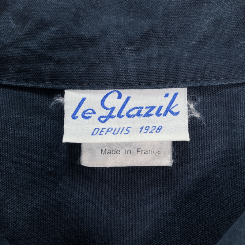 70-80s Old French Le Glazik fisherman smock | 無無