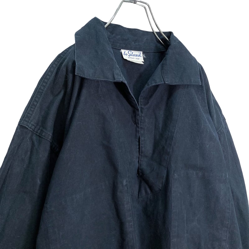 値下80s フランス製 le glazik フィッシャーマン スモック 42 値
