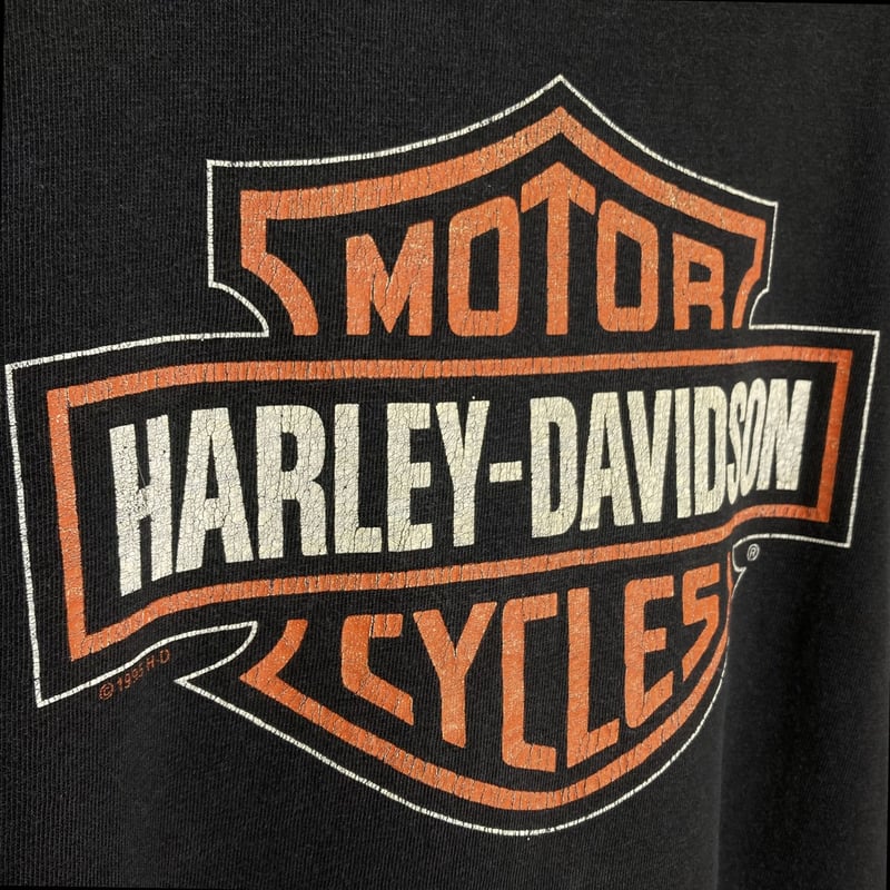 90s USA製激レア！HARLEY-DAVIDSONロゴパロディーロンT 90s USA製 Harley-Davidson”ハーレーダビッドソン”ロンT