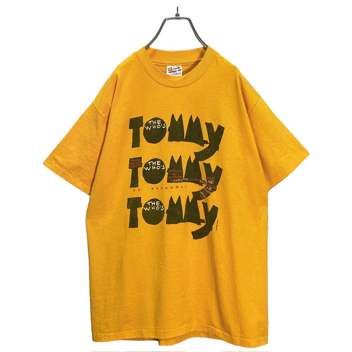 90s THE WHO  ON BROADWAY Tシャツ L Vintage the whos tommy - Gem