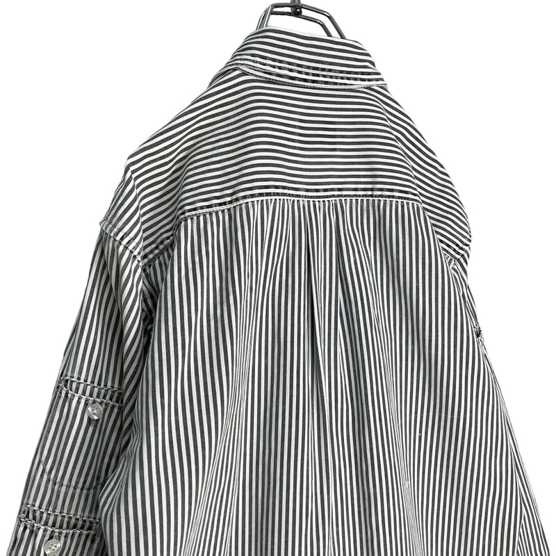 STUSSY WORKGEAR L/S stripe work shirt | 無無