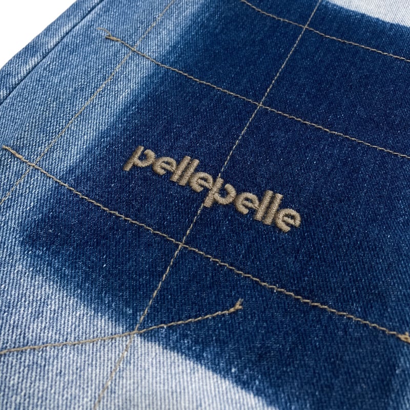pellepelle 90-00s patchwork denim denim pants | 無無