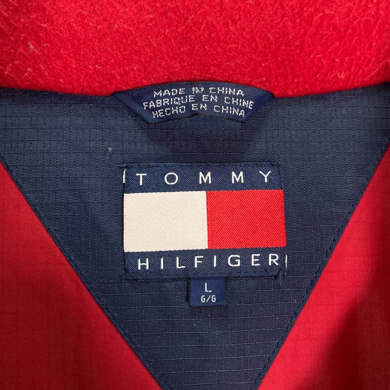 90s TOMMY HILFIGER BIG FLAG Down jacket | 無無