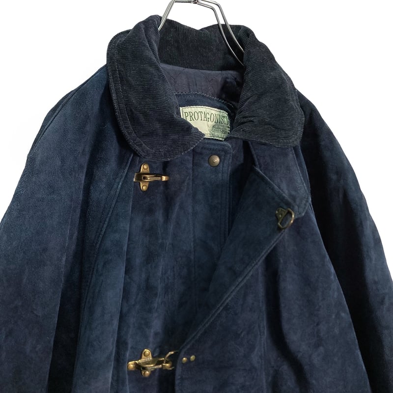 90s ANTEPRIMA real suede fireman jacket Made in