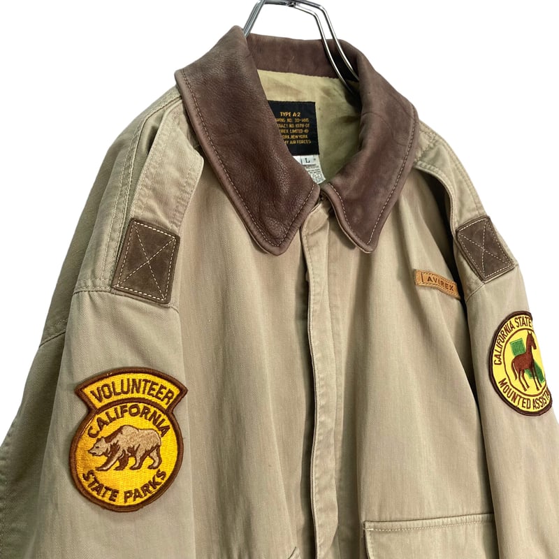 80-90s AVIREX Type A-2 cotton flight jacket | 無無 80-90s AVIREX Type A-2 cotton flight jacket | 無無
