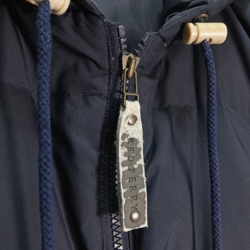 希少✨フレッドペリー　ダウン　ジャケット　ブラウン　裏地　チェック　90s フレッドペリー レディース Lサイズ ダウンジャケット ドット柄