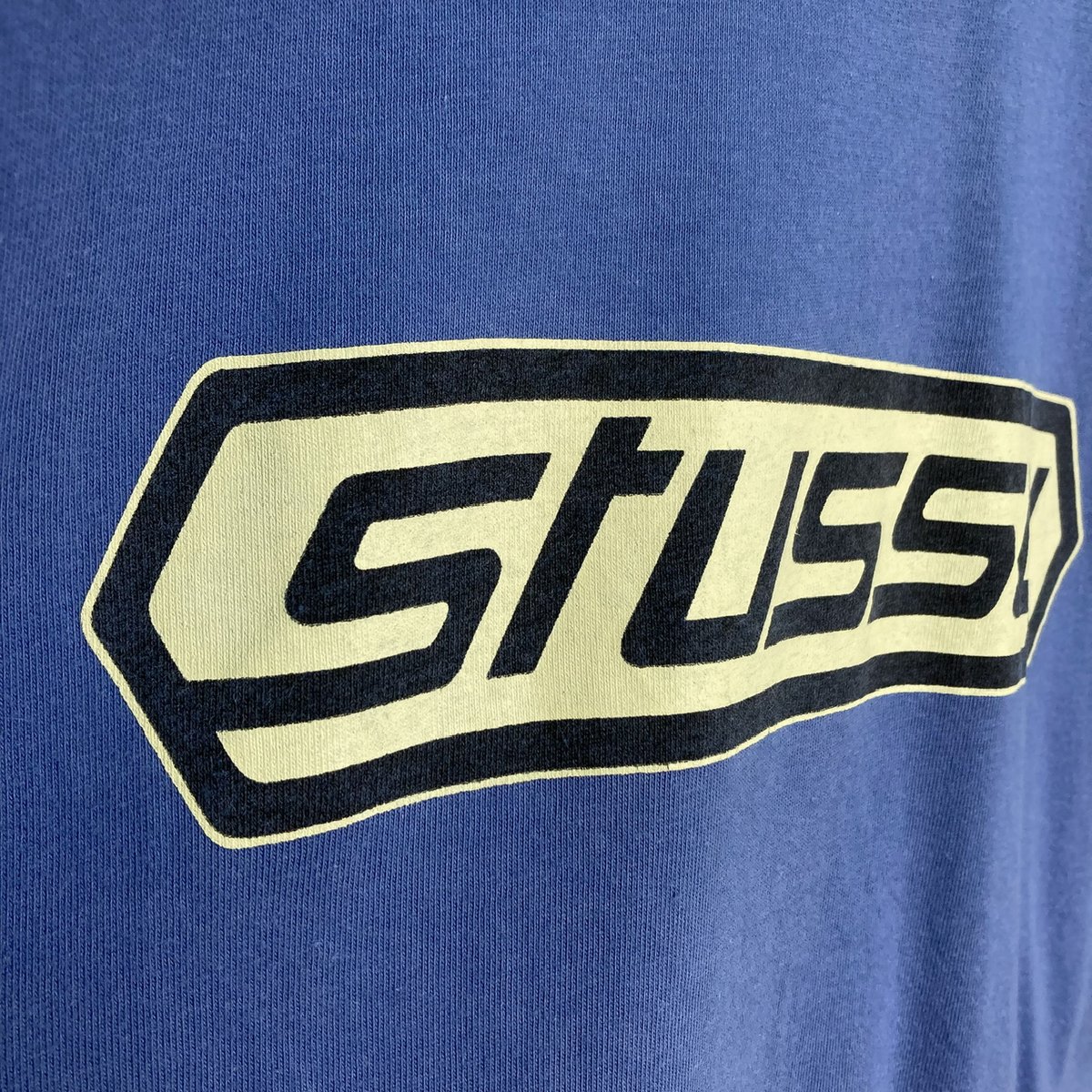 OLD STUSSY 00s ロゴ刺繍 フェード ハリントンジャケット ブルゾン STUSSY 2000s AWARD JACKET XL OLD STUSSY スタジャン N