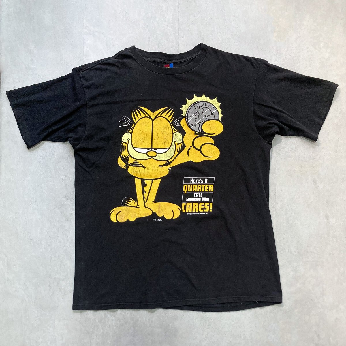 激レア】90s ガーフィールド USA製 シングルステッチ Garfield - Made