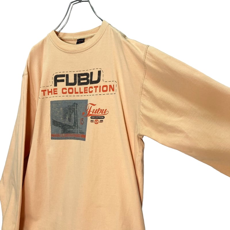 FUBU 90-00s L/S printed design T-SHIRT | 無無