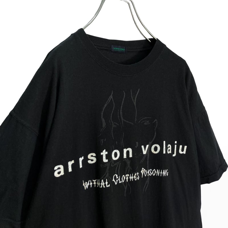 90s arrston volaju S/S design T-shirt | 無無