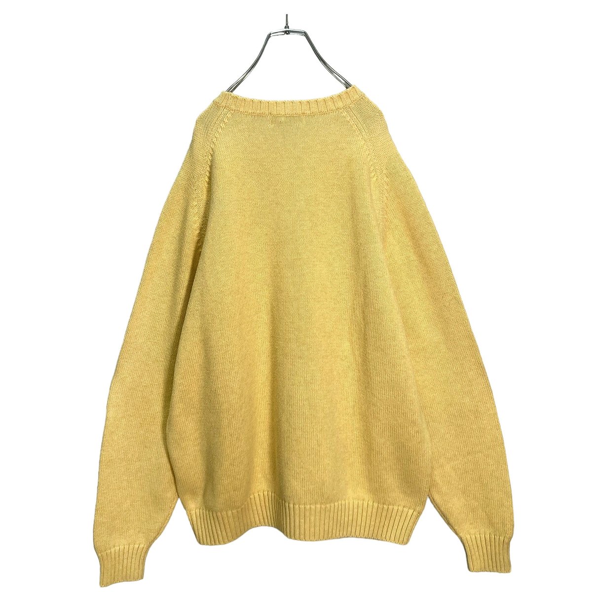 90s LANDS' END Cotton Knit Drifter Sweater | 無無