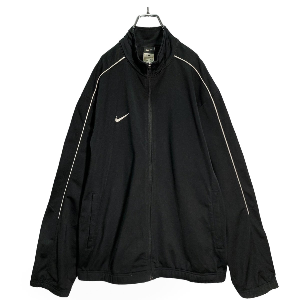 NIKE 00's zip-up piping design track jacket | 無無