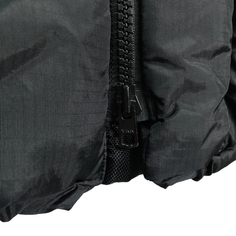 SPIEWAK 90-00s black nylon down jacket | 無無