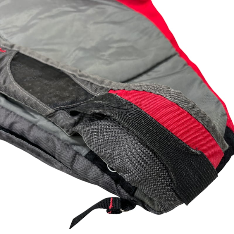 90-00s JANSPORT Black × Red design one shoulder