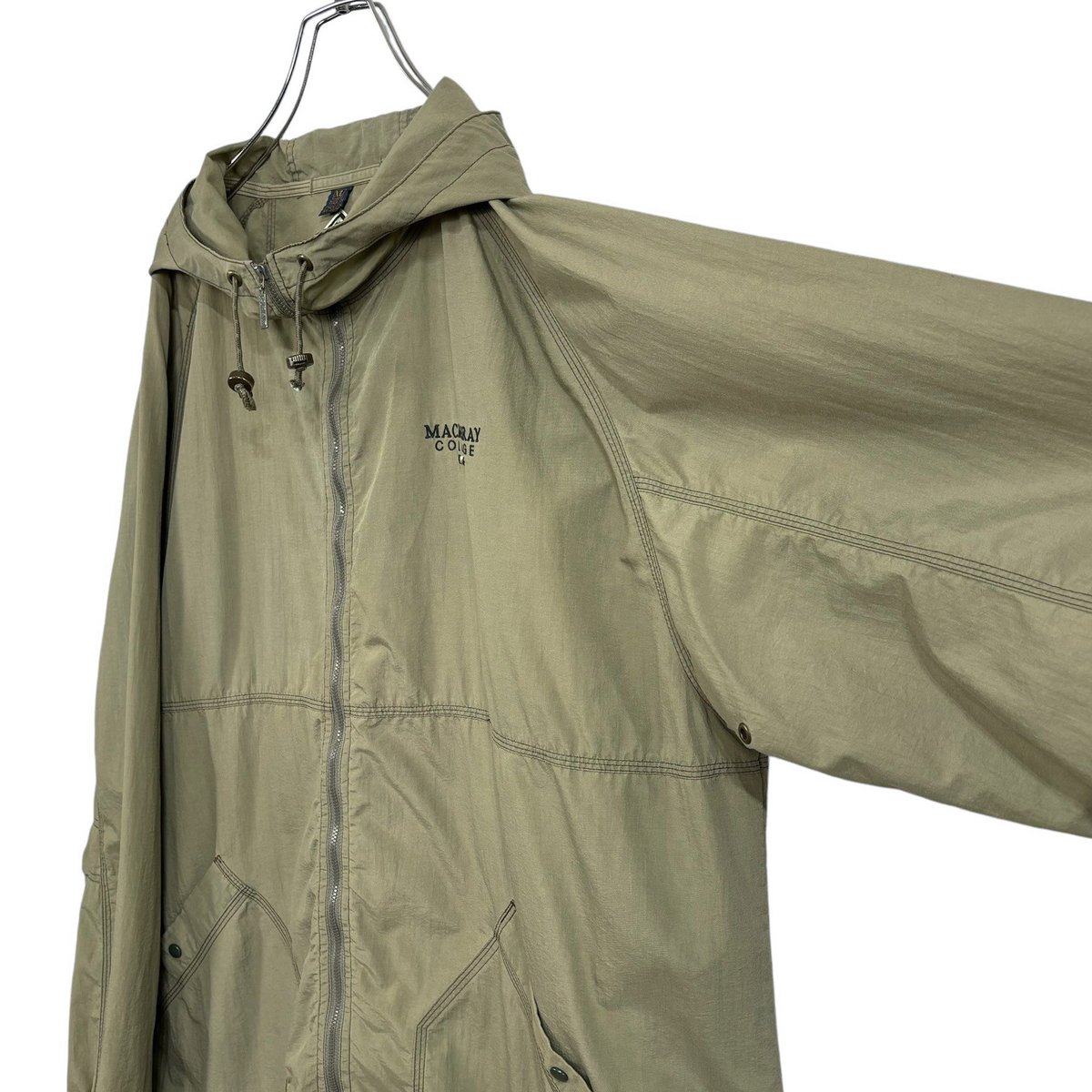 90s GEAR FOR SPORTS zip-up hooded nylon jacket