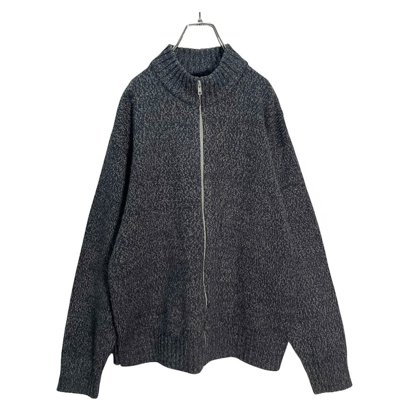 OLD STUSSY 90s zip-up drivers knit sweater | 無無 OLD STUSSY 90s zip-up drivers knit sweater | 無無
