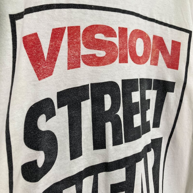 80s VISION STREET WEAR L/S LOGO PRINT TEE | 無無 80s VISION STREET WEAR L/S LOGO PRINT TEE | 無無