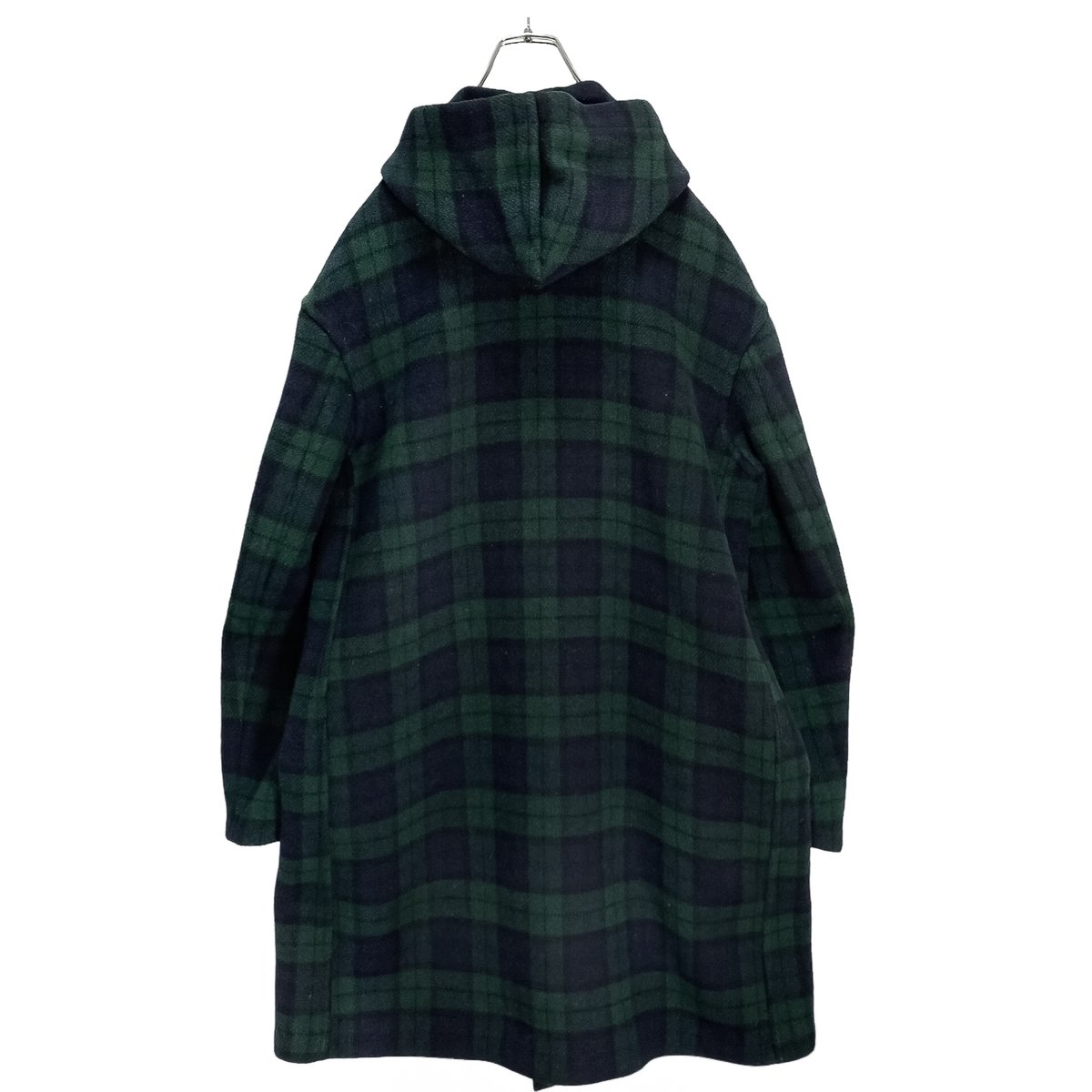 70s Brooks Brothers Blackwatch wool duffle coat