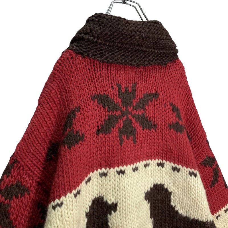 1990s FIRST DOWN COWICHAN SWEATER
