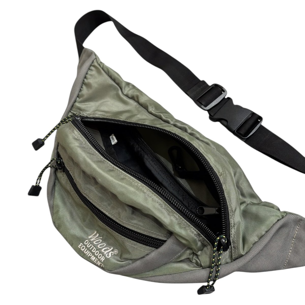 90-00s Woods OUTDOOR EQUIPMENT bi-color shoulde