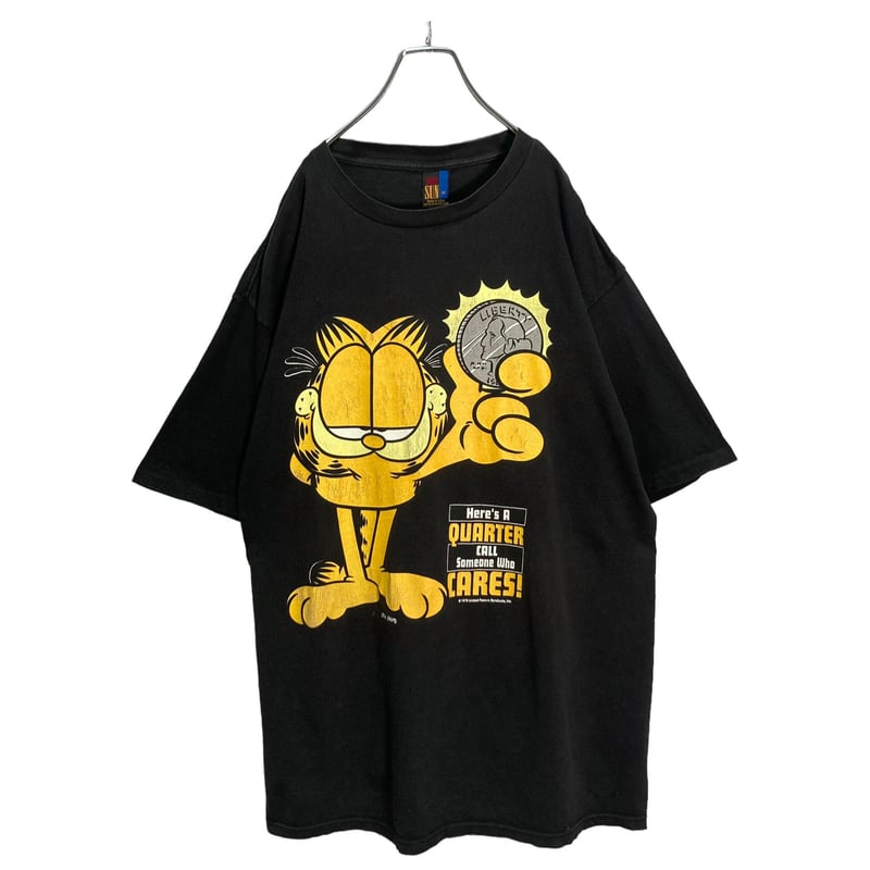 90s SUN/GARFIELD vintage T-SHIRT | 無無
