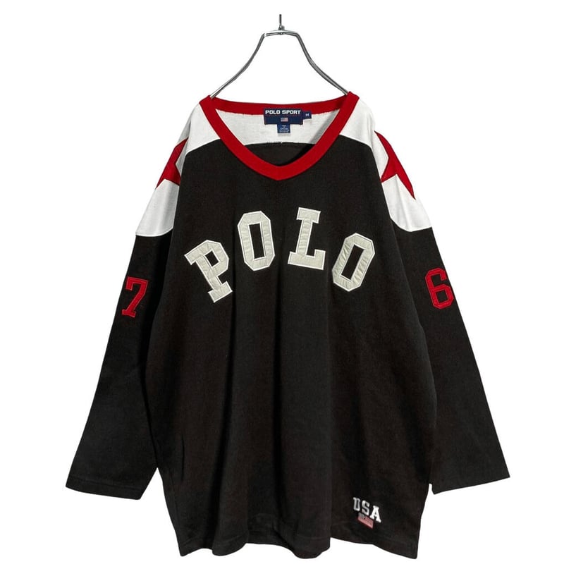 POLO SPORT RL 90s design football shirt | 無無