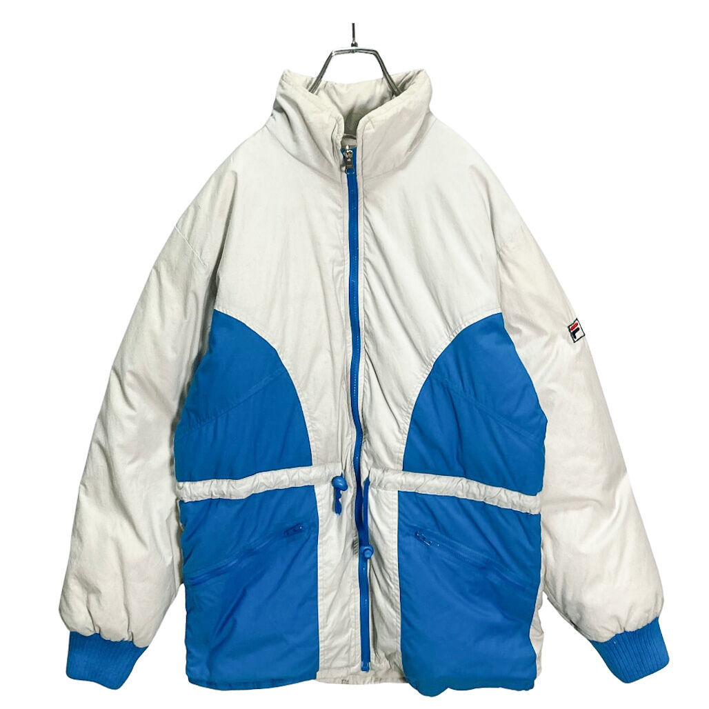 80s FILA bi-color vero piumino down jacket | 無無