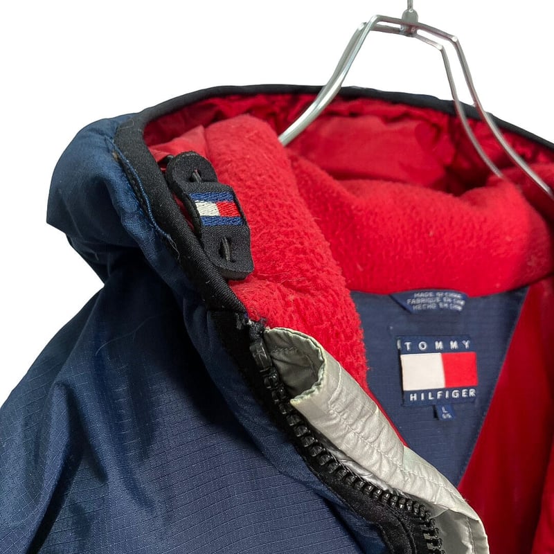   Big Flag ジャケット トミーヒルフィガー 90s TOMMY HILFIGER BIG FLAG Down jacket | 無無