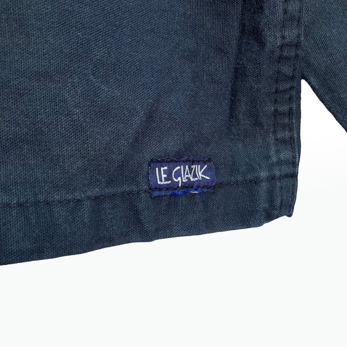 70-80s Old French Le Glazik fisherman smock | 無無