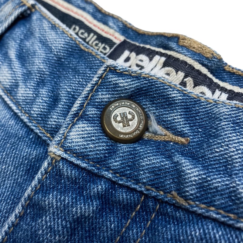 pellepelle 90-00s patchwork denim denim pants | 無無